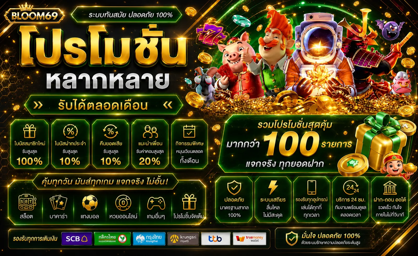 BLOOM69 สล็อตเว็บตรง PG ทางเข้าเว็บหลัก